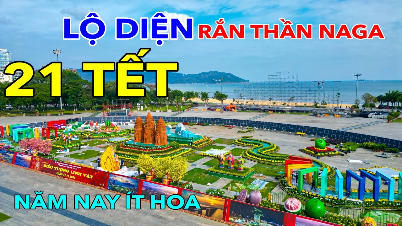 21 TẾT - LINH VẬT XUÂN LỘ DIỆN | CHỢ HOA QUY NHƠN NĂM NAY ÍT HOA