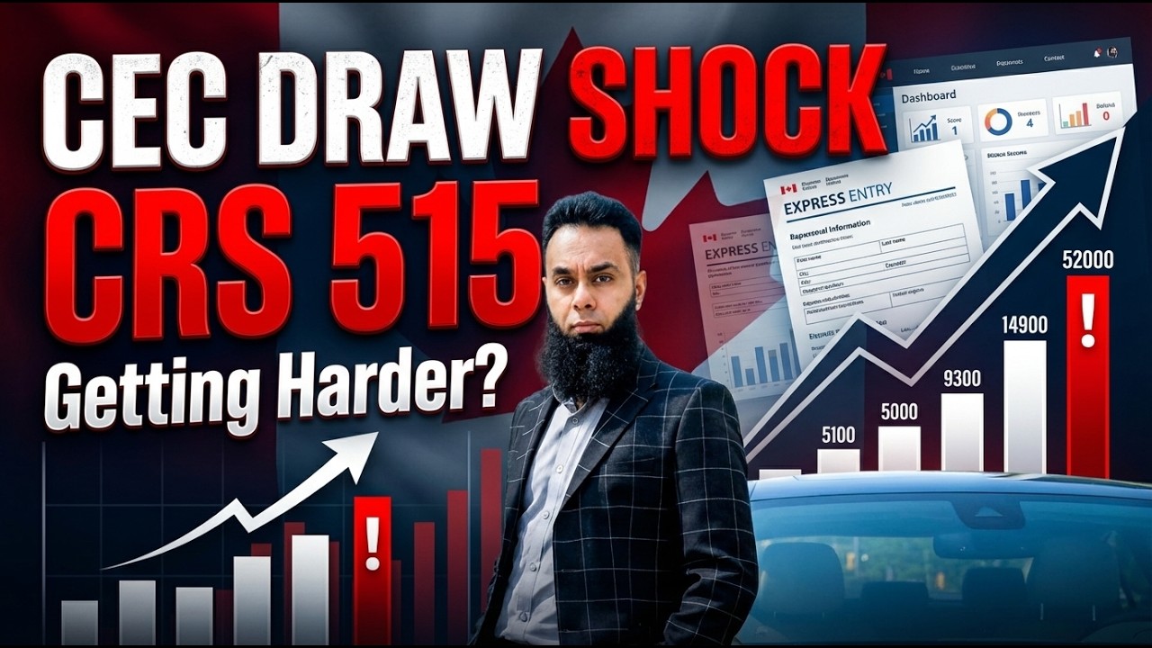 Express Entry CEC Draw Analysis: Why High CRS Scores Are Becoming the New Reality