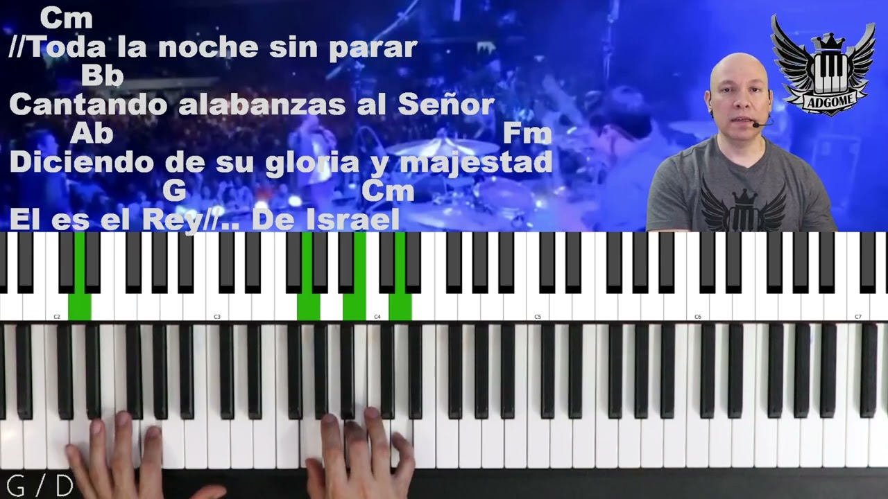 Oleo De Alegria Toda La Noche Sin Parar Piano Tutorial