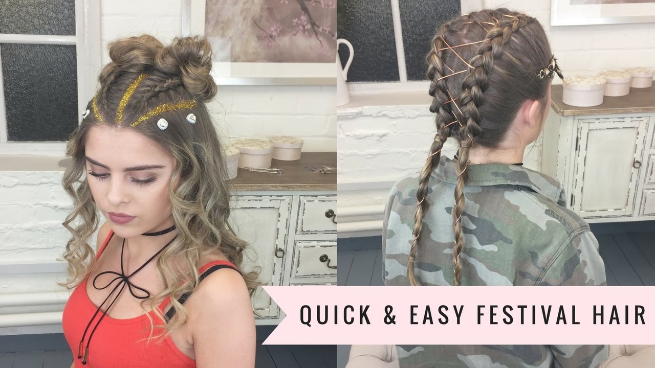 Quick & Easy Festival Styles by SweetHearts Hair