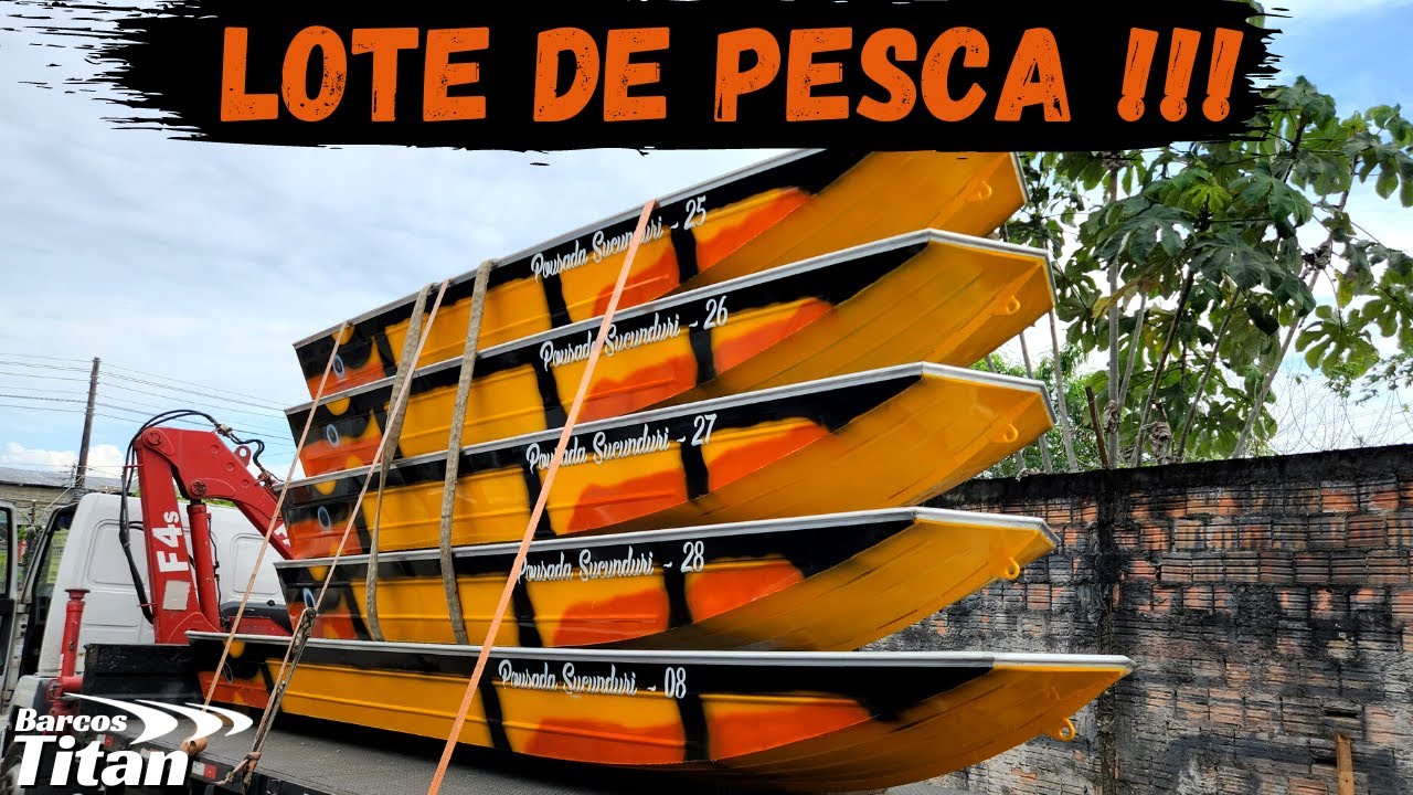 GRANDE LOTE DE BARCOS DE PESCA !!!