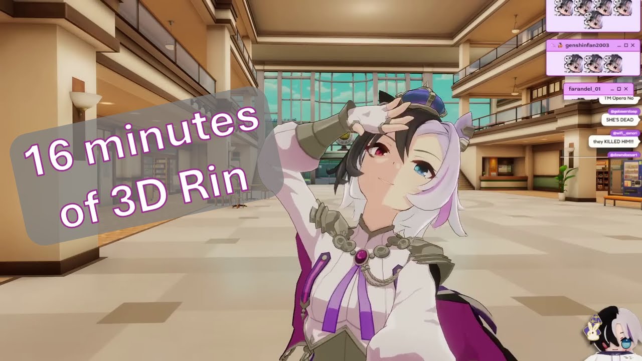 Rin Penrose physical comedy showcase