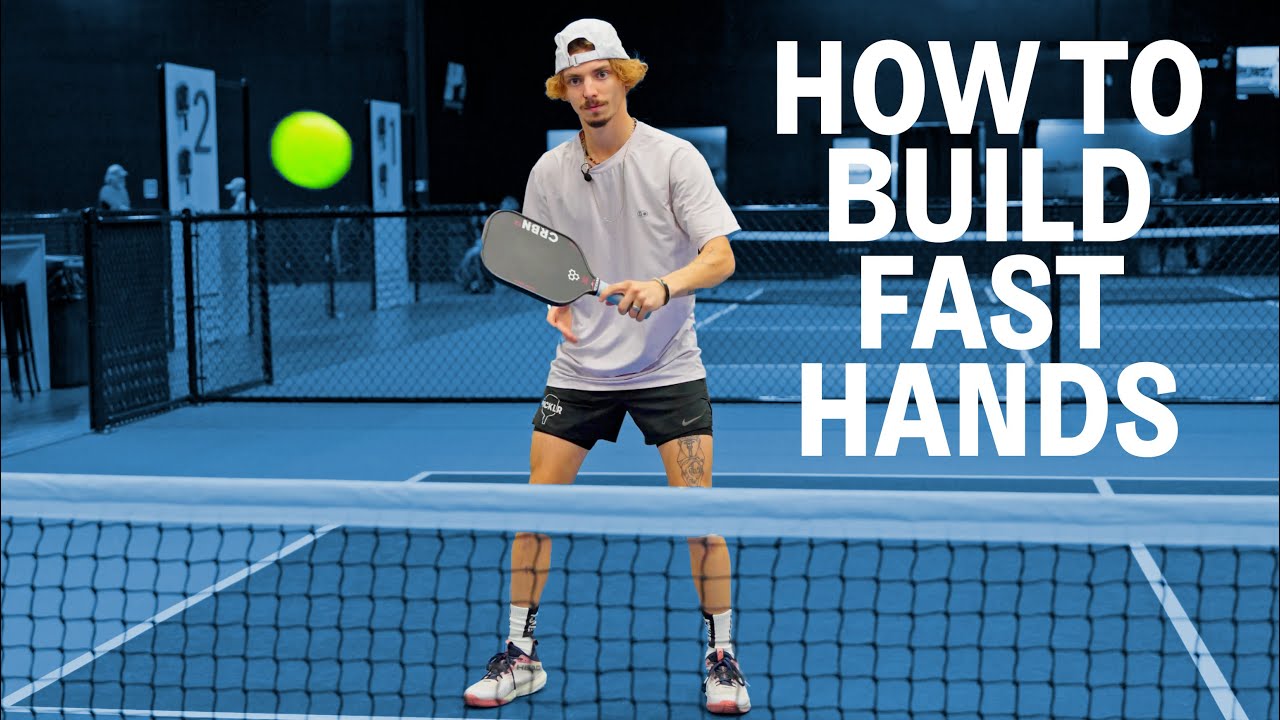 Build Fast Hands | Pickleball Tips | Pickleball