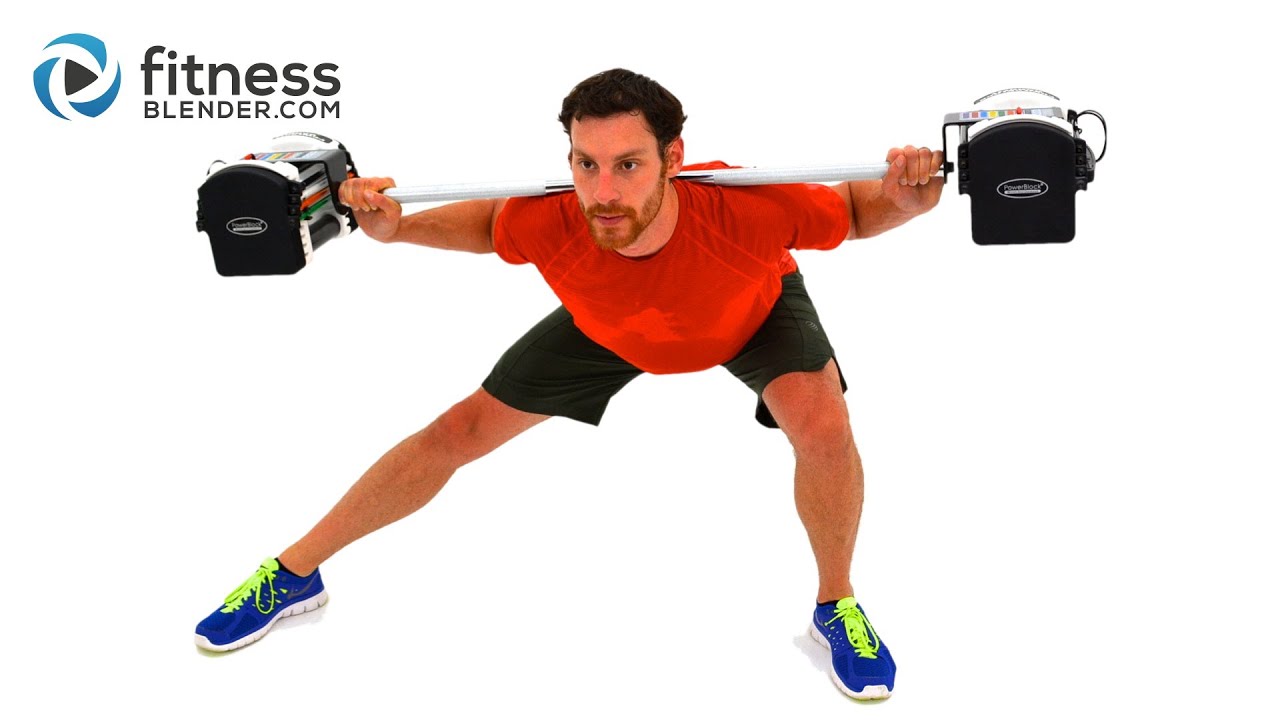 Mass Building Workout for Legs - 35 Minute At Home Lower Body Barbell Workout for Strength