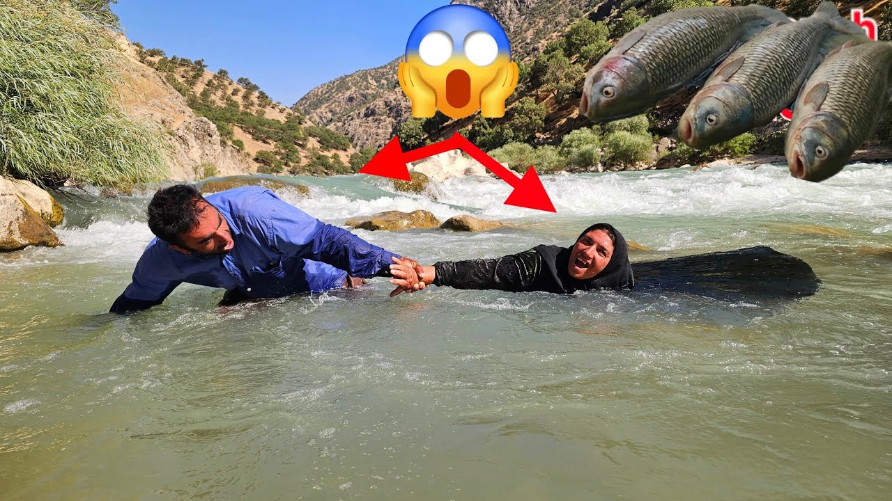 😱 Incredible fish catch and kids' joy | The day the river surprised us 🐟❤️