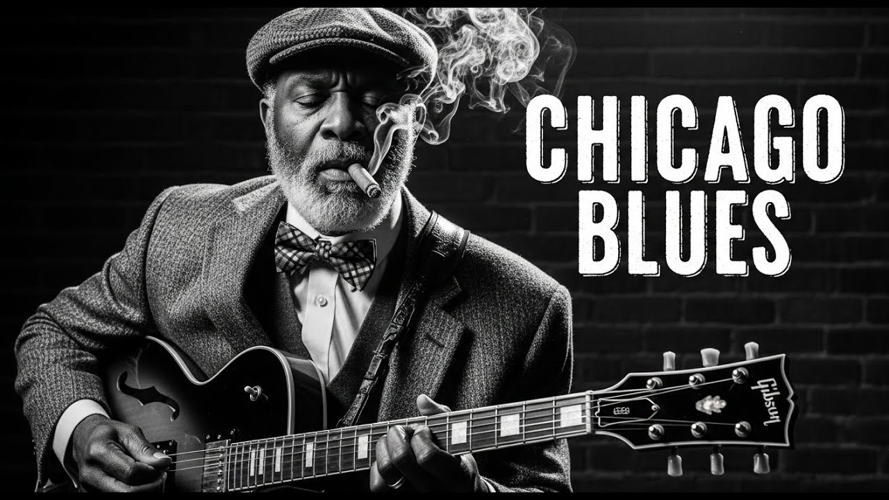 Midnight Chicago Blues – Relaxing Slow Guitar for Whiskey Nights - Blue Suit Blues