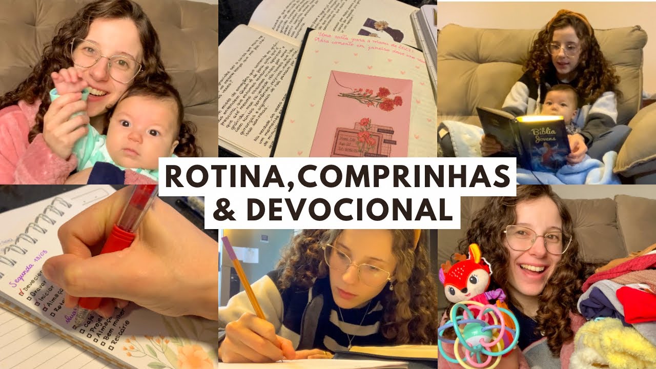 VLOGÃO: como faço devocional, comprinhas pro Davi & comecei um diário ✨