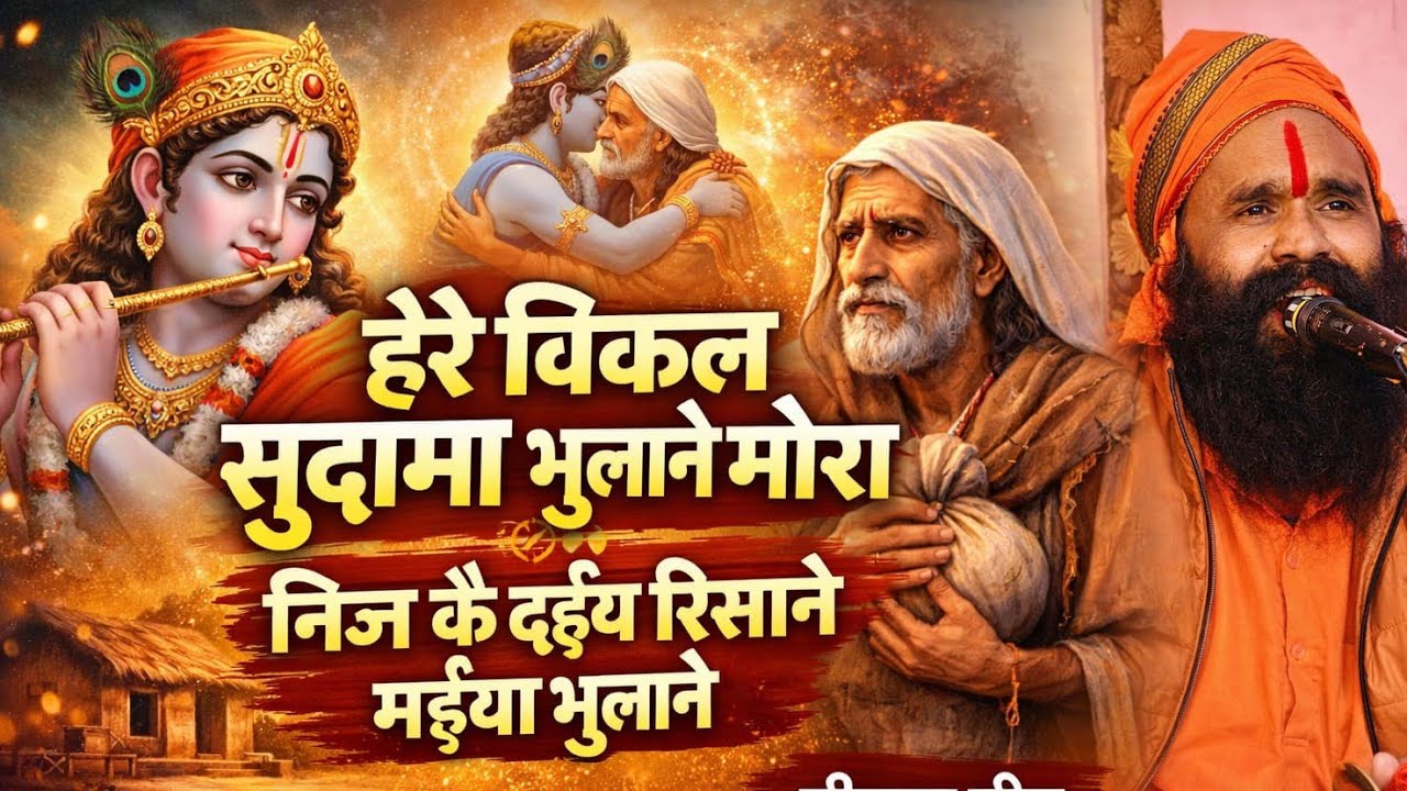 हेरे विकल सुदामा भुलाने मोर निज कै दईव रिसाने।। होली चौताल गीत। Holi Chautal 2026। Pandit Radheshyam