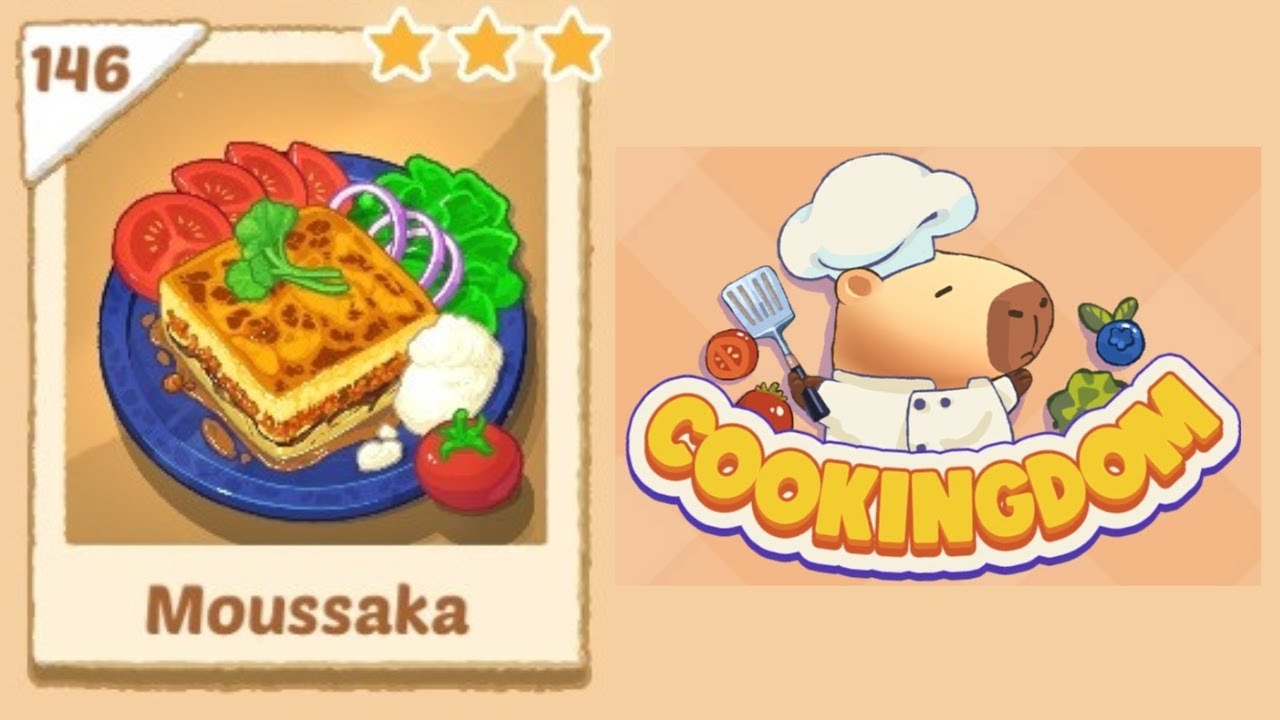 Cookingdom Level 146 Moussaka | Game Walkthrough🎮