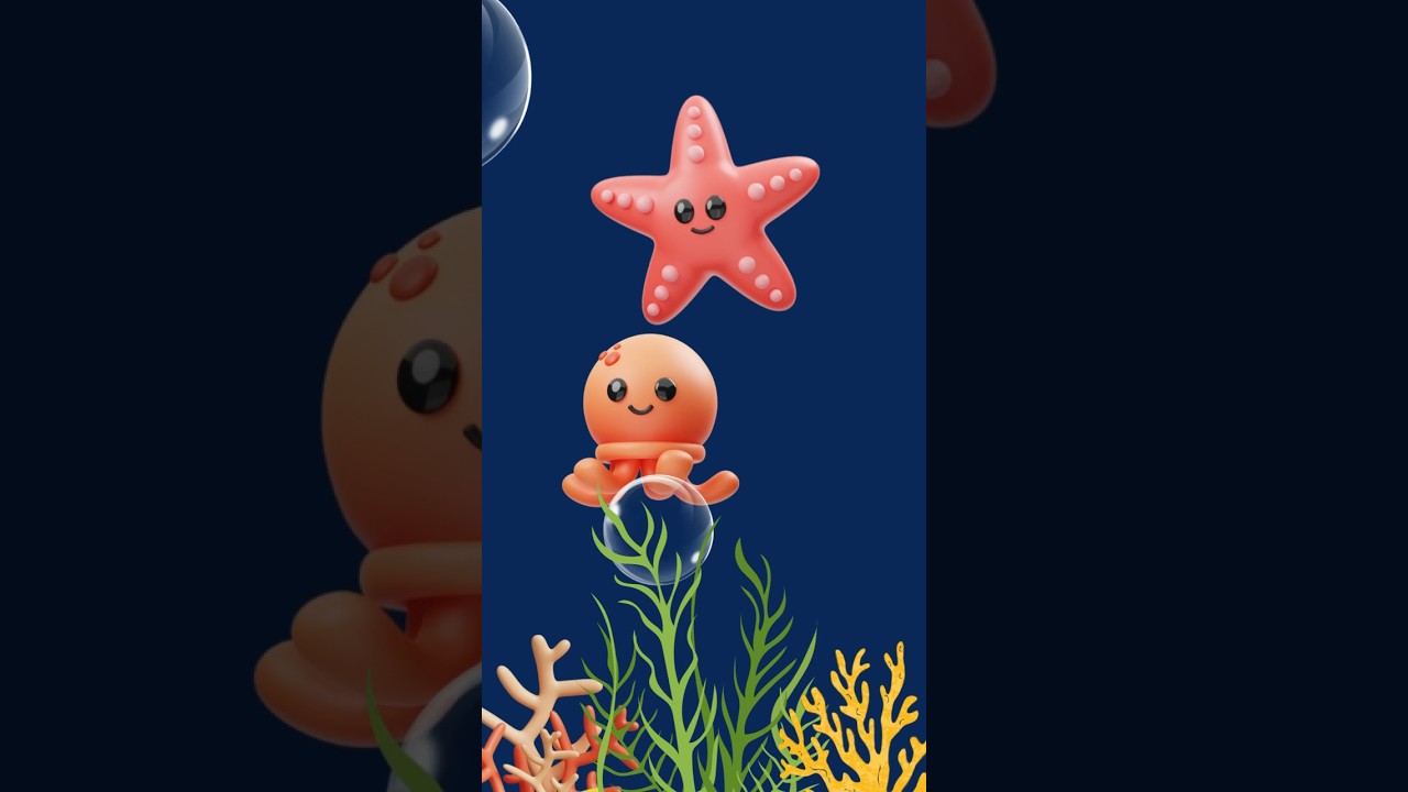 OCEAN FUN Baby Sensory Video!!! #disney #thelittlemermaid #sensoryfun #babysensory #babydevelopment