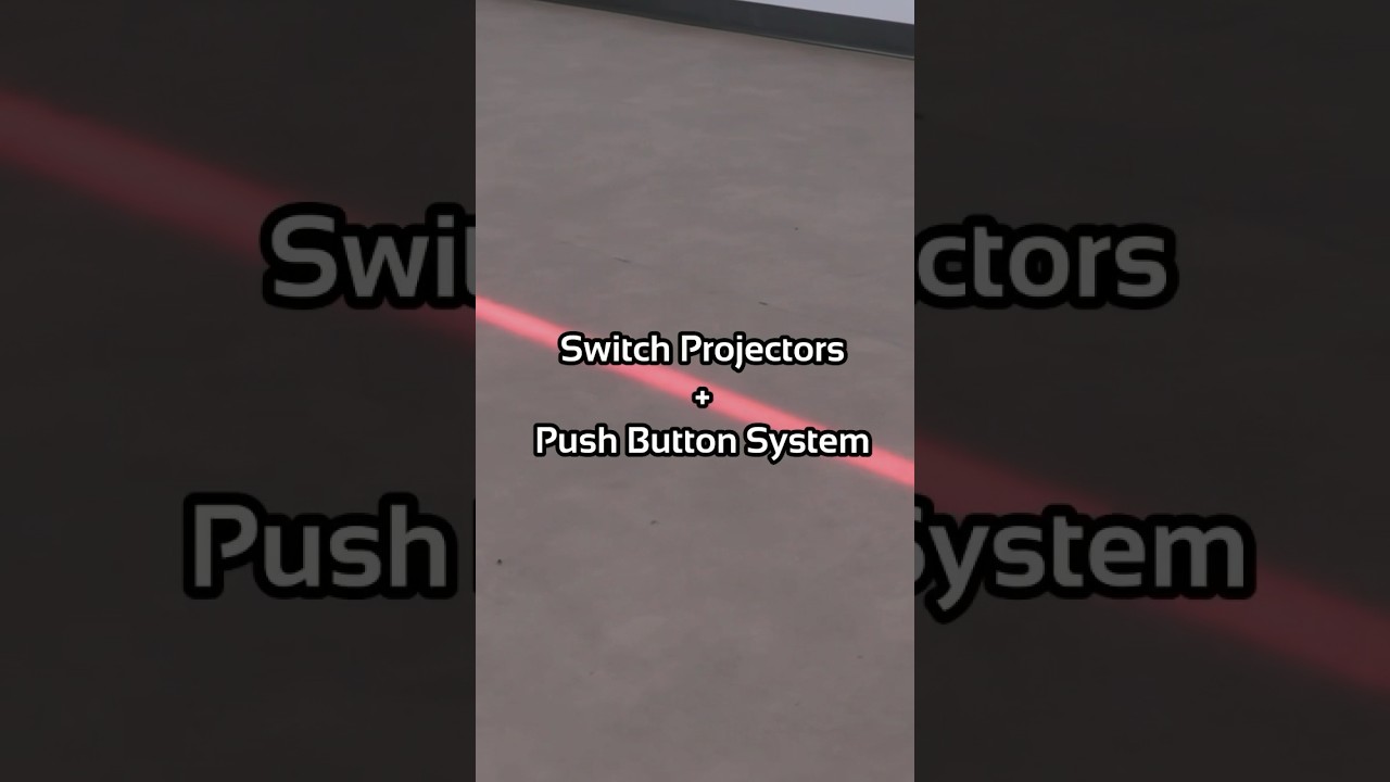 How Color Changing Line Projectors can be integrated with Push Button Systems #industrialsafety