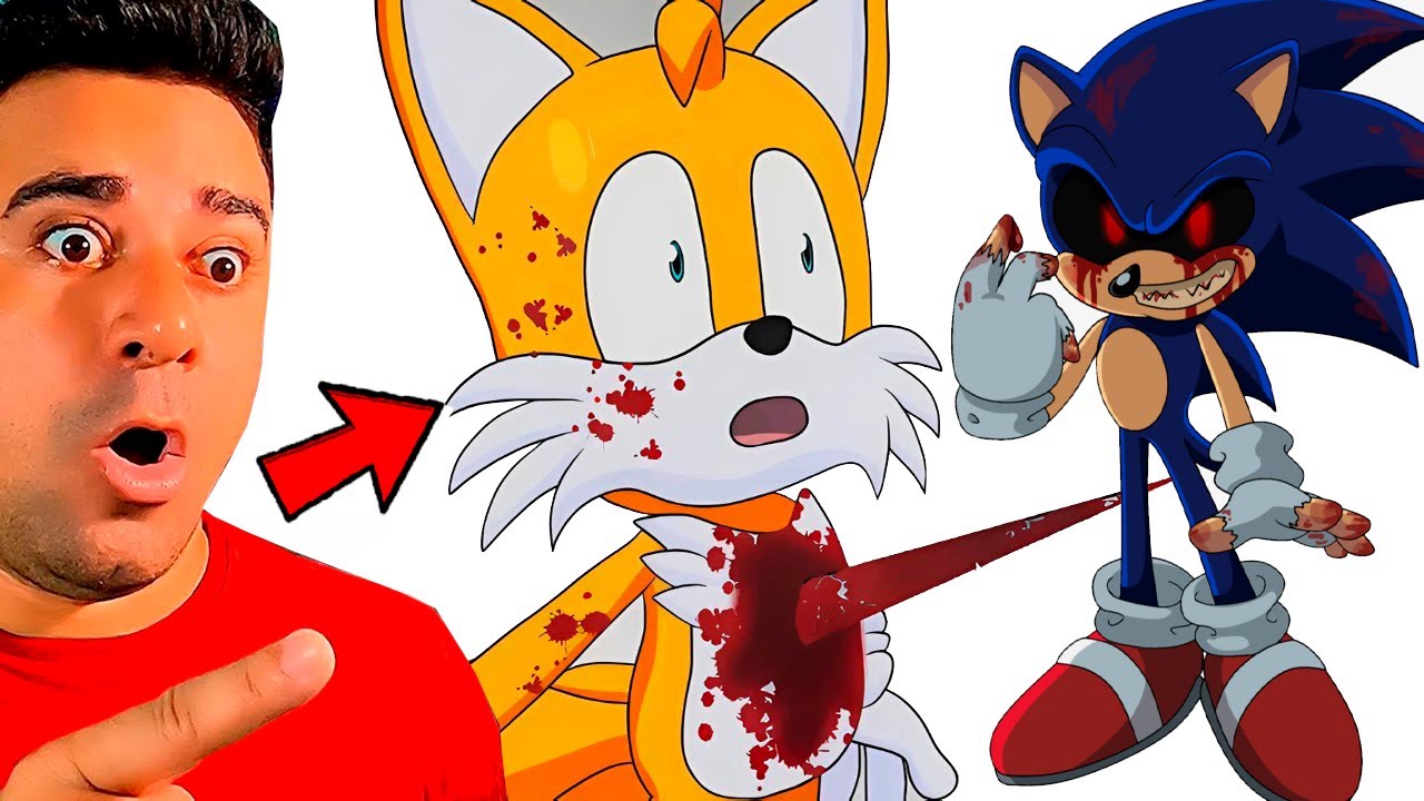 Reagindo A DOMINAÇÃO SECRETA DO SONIC.EXE! O QUE ACONTECEU COM O SONIC?