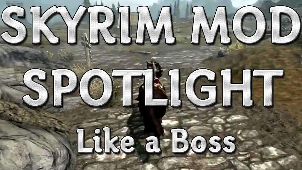 Skyrim Mod Spotlights - Like a Boss - More Mounts in Skyrim