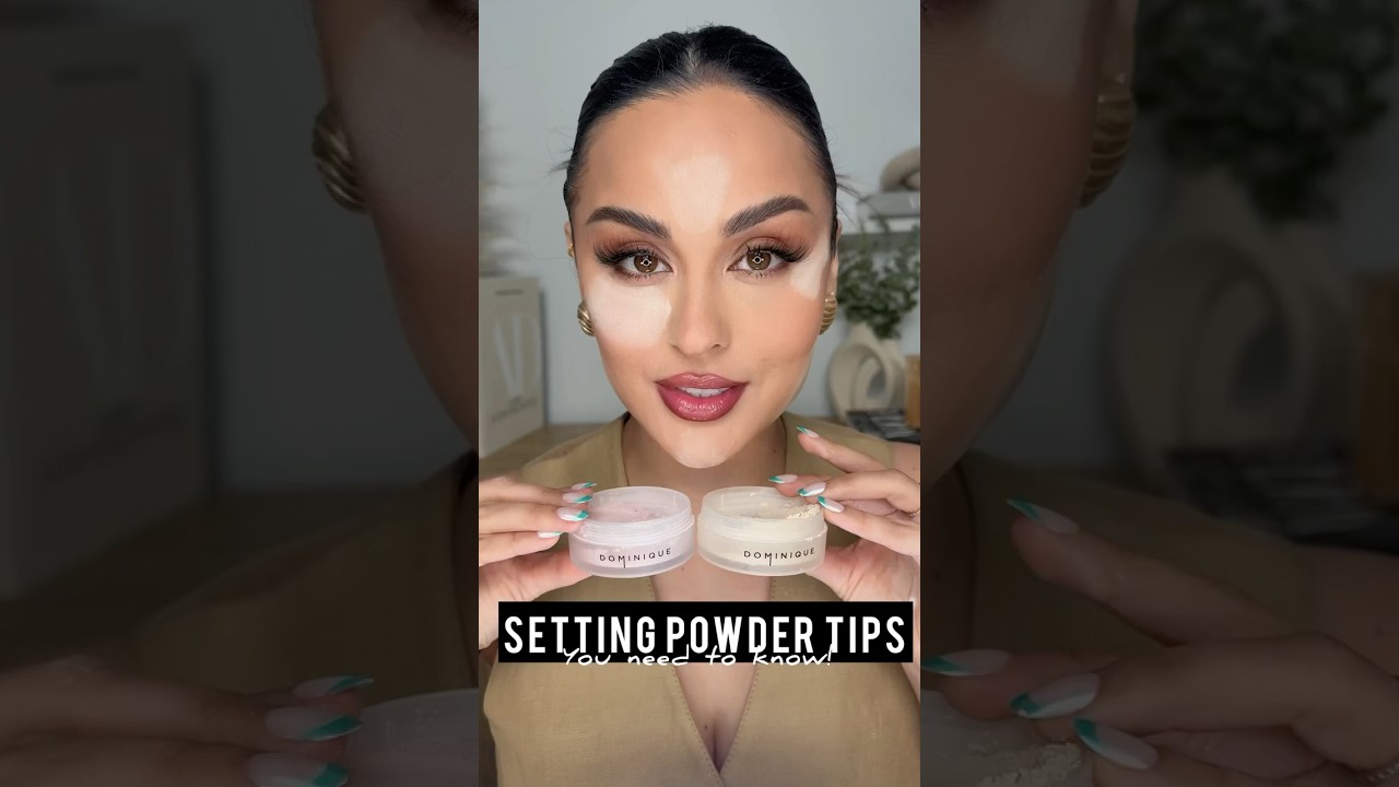 Setting Powder Tips You Need To Know l Christen Dominique