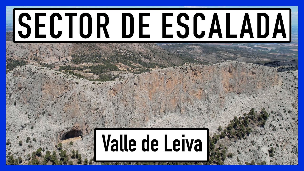 ✅ Sector ESCALADA 🔴 → Valle de Leiva | Alhama de Murcia ← Vista aérea