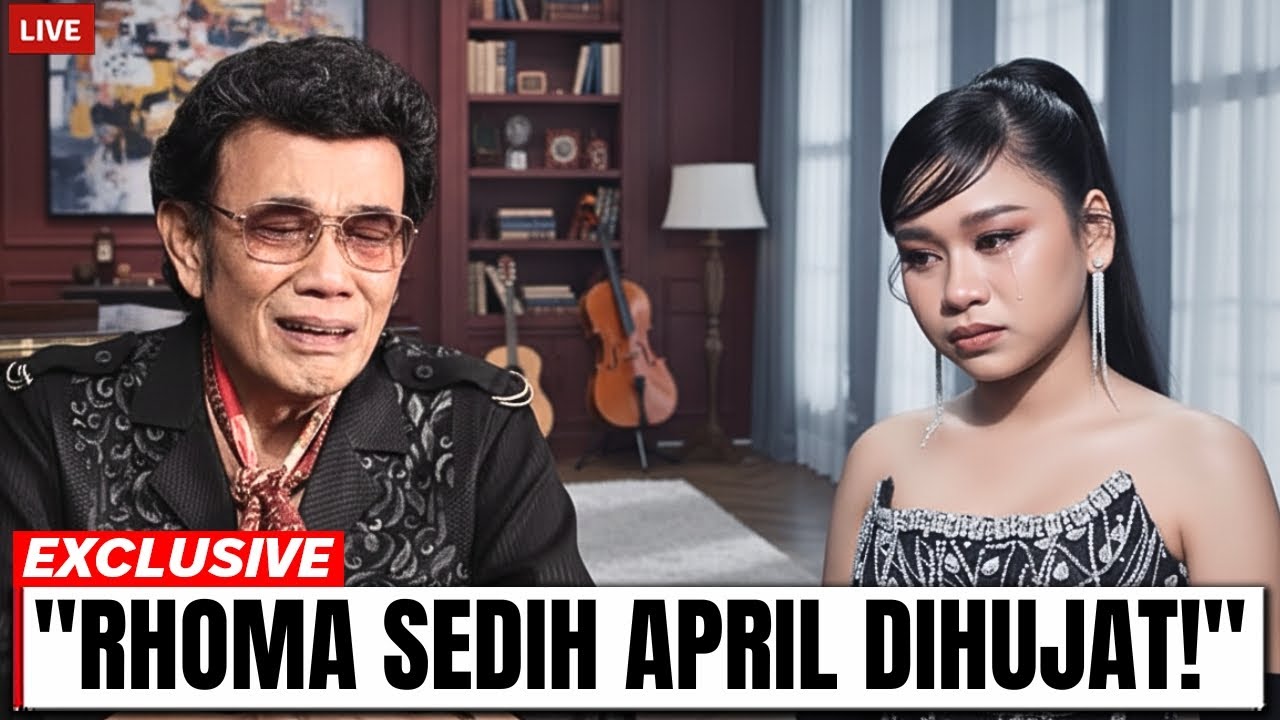 BAPER PARAH‼️ RHOMA IRAMA TAK KUASA MENAHAN TANGIS LIHAT APRIL DIHUJAT NETIZEN!