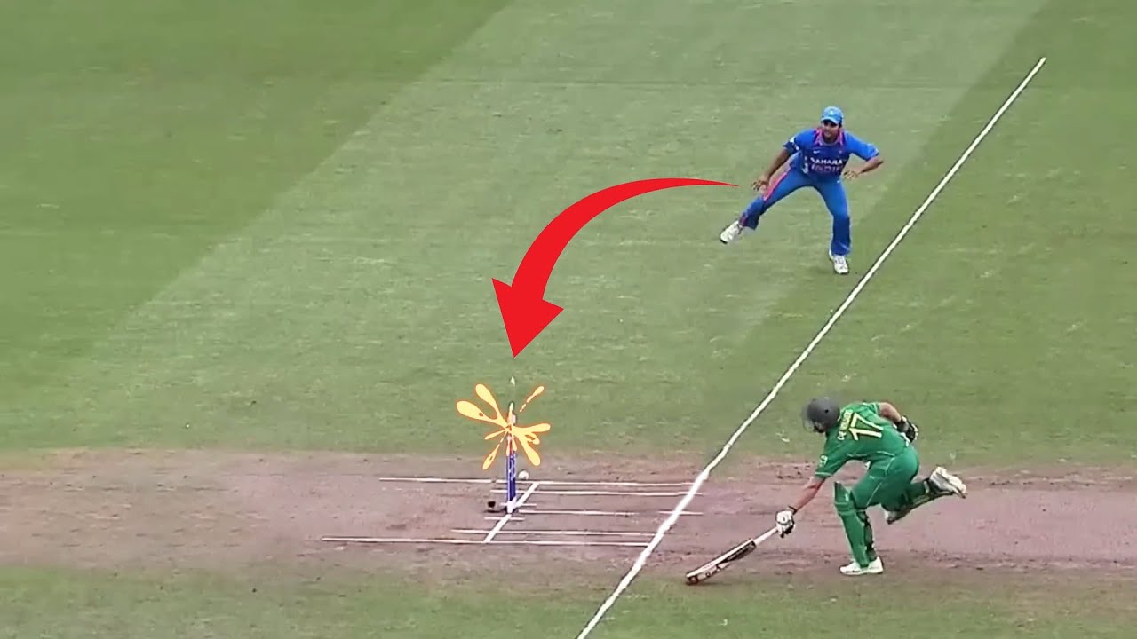 10 шокирующих вылетов игроков Indian Fielders в крикете 🔥
