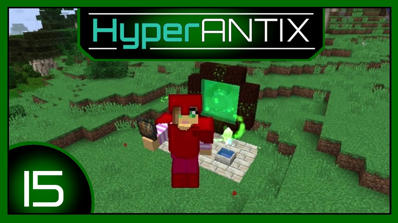 HyperAntix - 15 - Supremium Armour and Alfheim Portal!  | 1.10 Modded Minecraft Hypermine