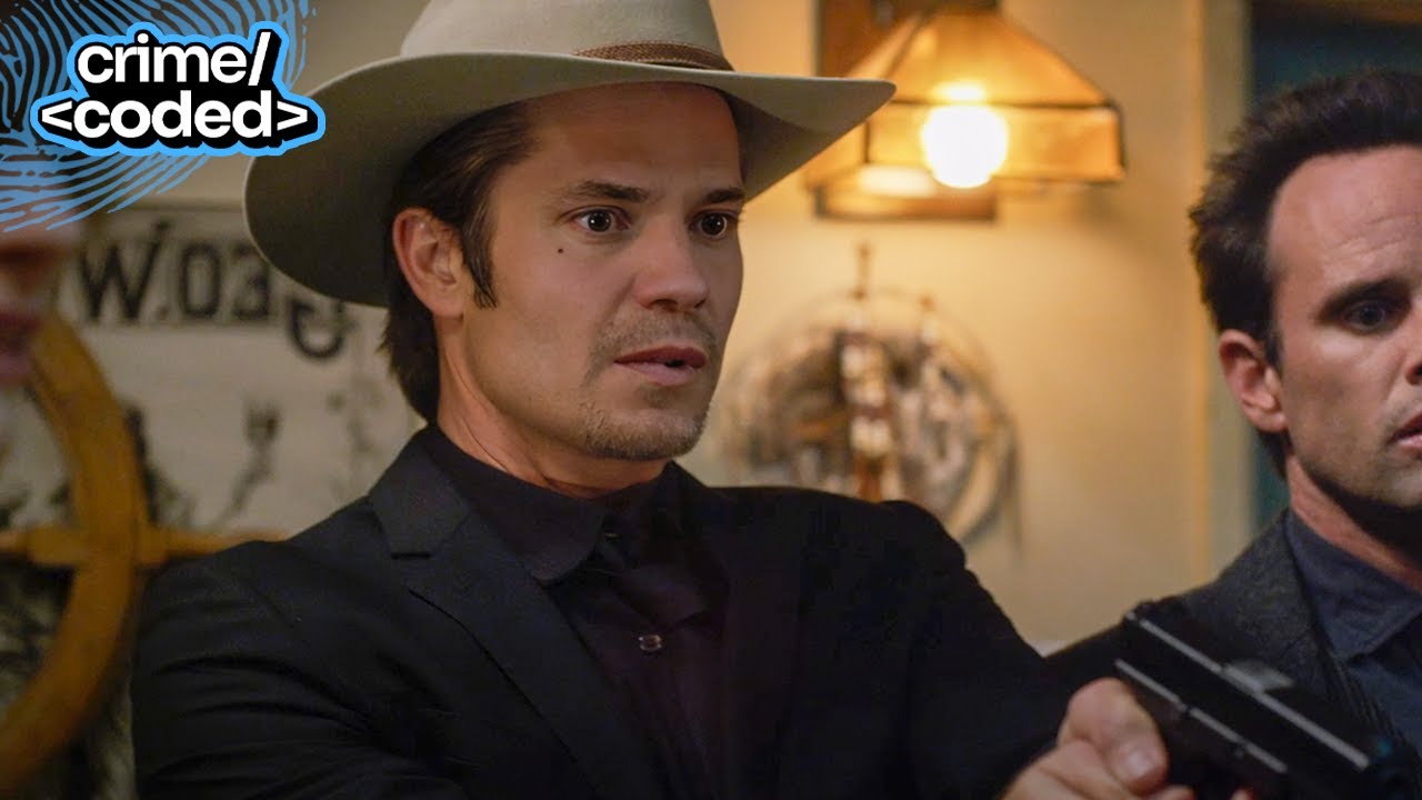 justified (2010) - raylan shoots a fake cop