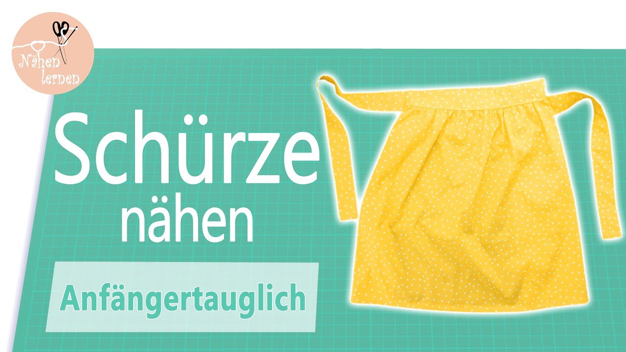 Kinder/Schürze nähen für Anfänger - ohne Schnittmuster