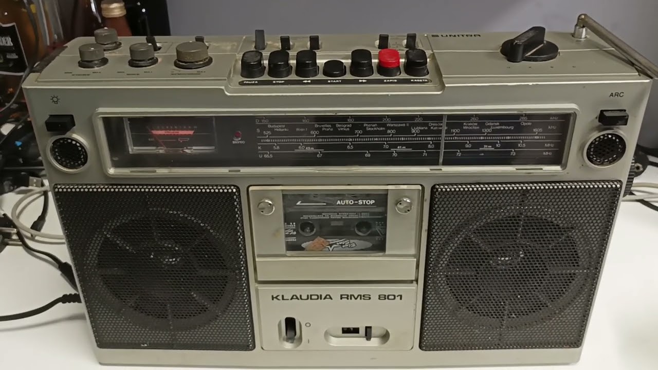 Radiomagnetofon Klaudia RMS-801 ZR Eltra Bydgoszcz.