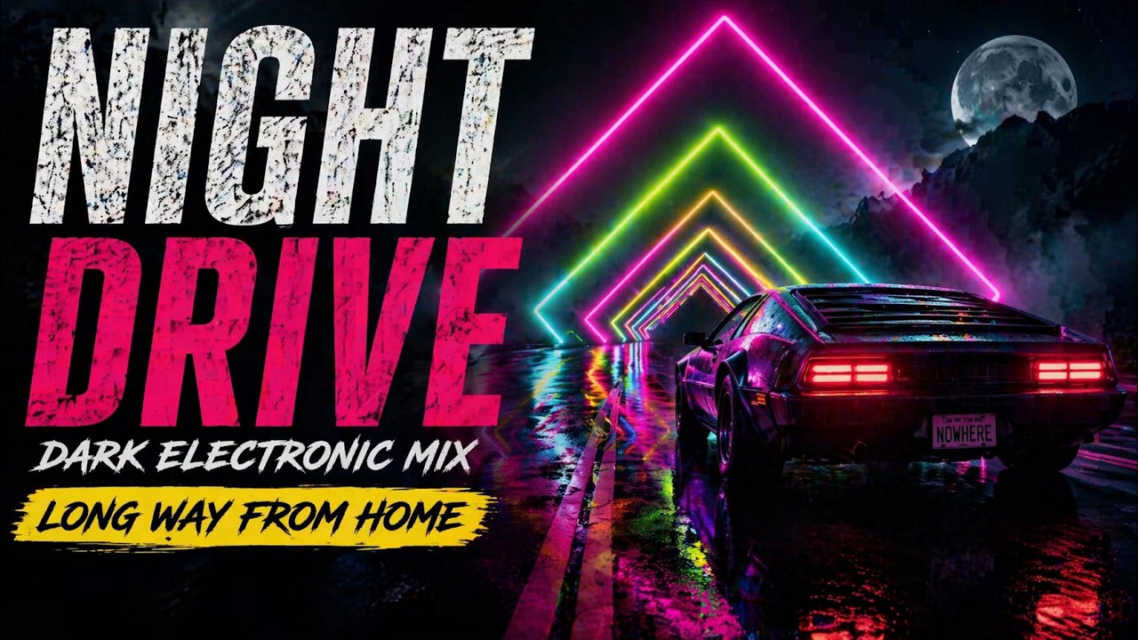 Night Drive Dark Electronic Mix | Long Way from Home