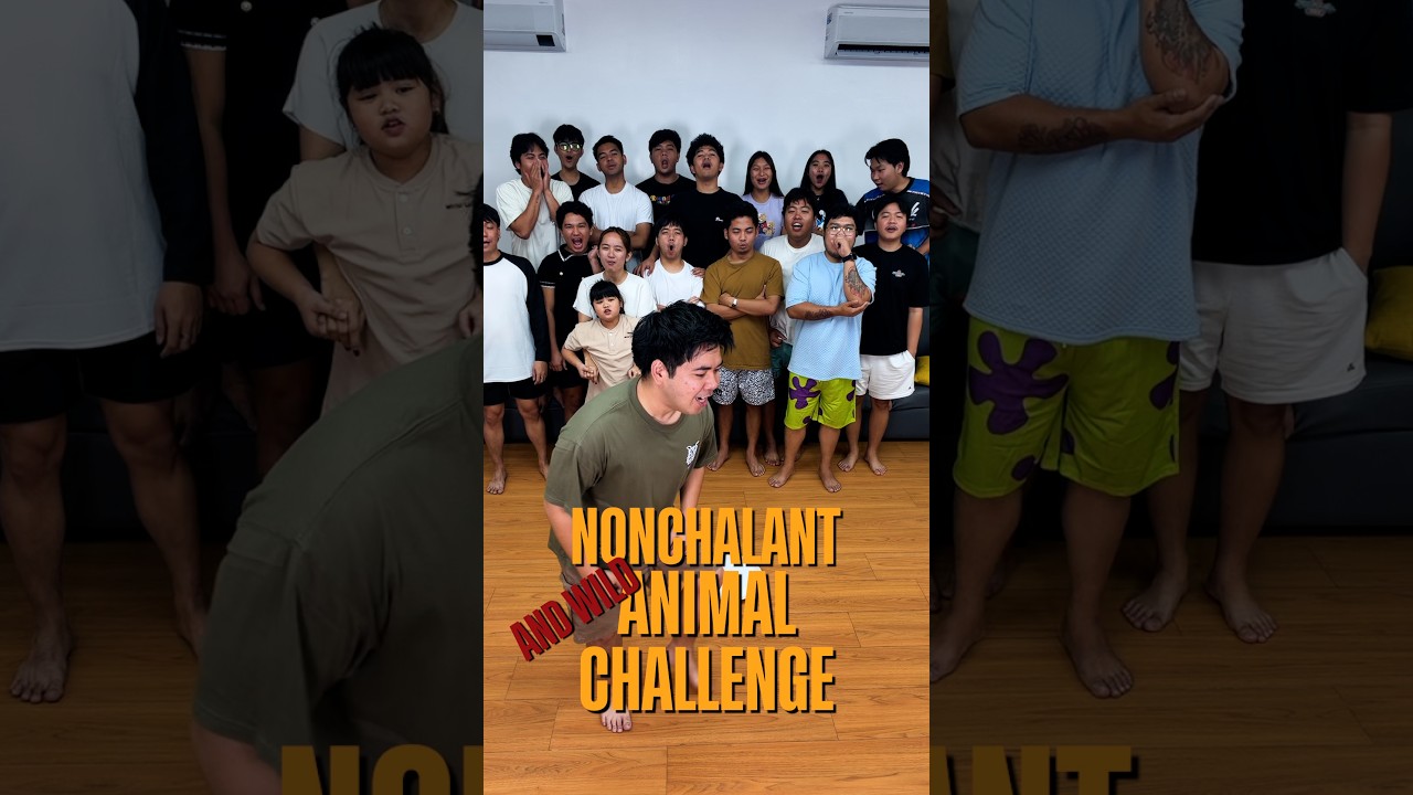 NONCHALANT AND WILD ANIMALS