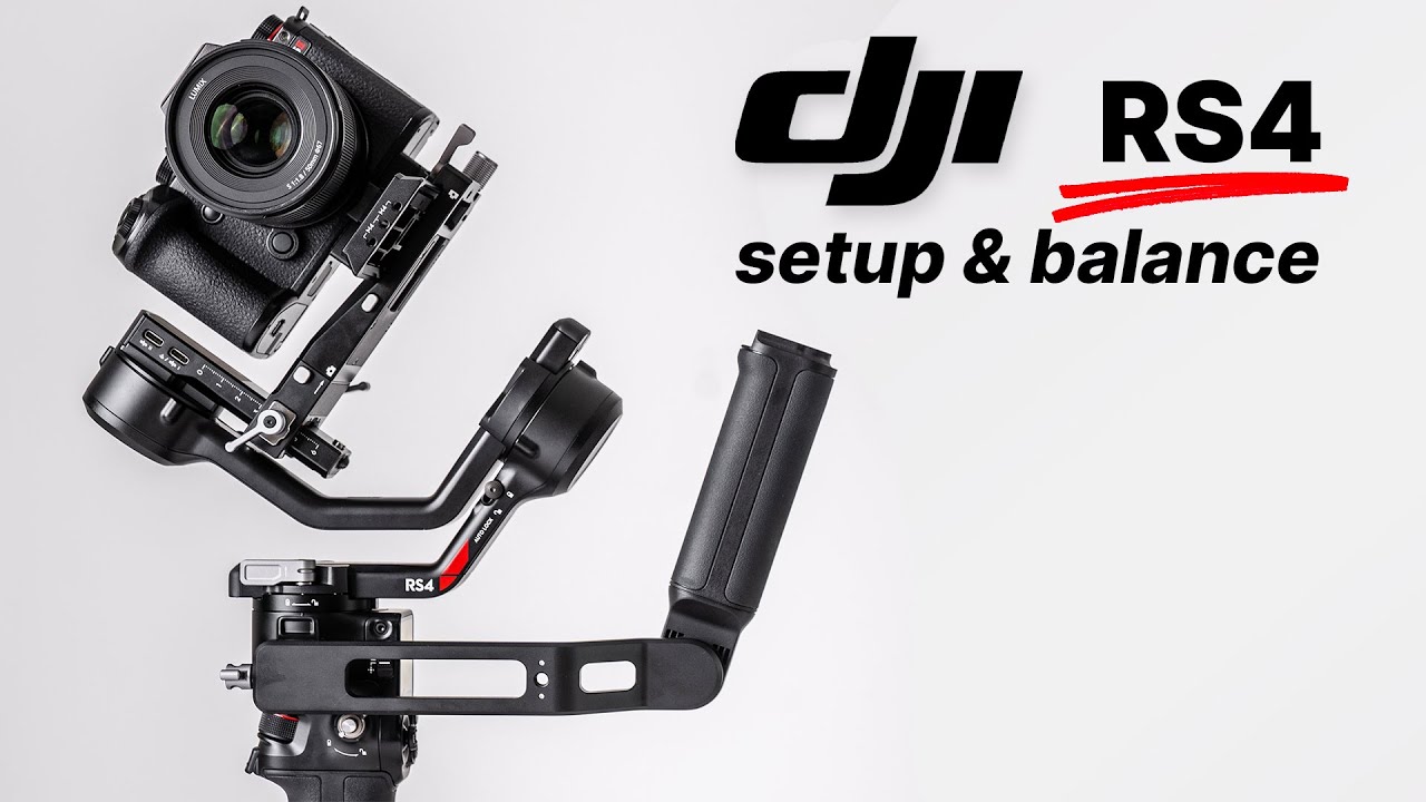 Как сбалансировать подвес DJI Ronin RS4 менее чем за 4 минуты