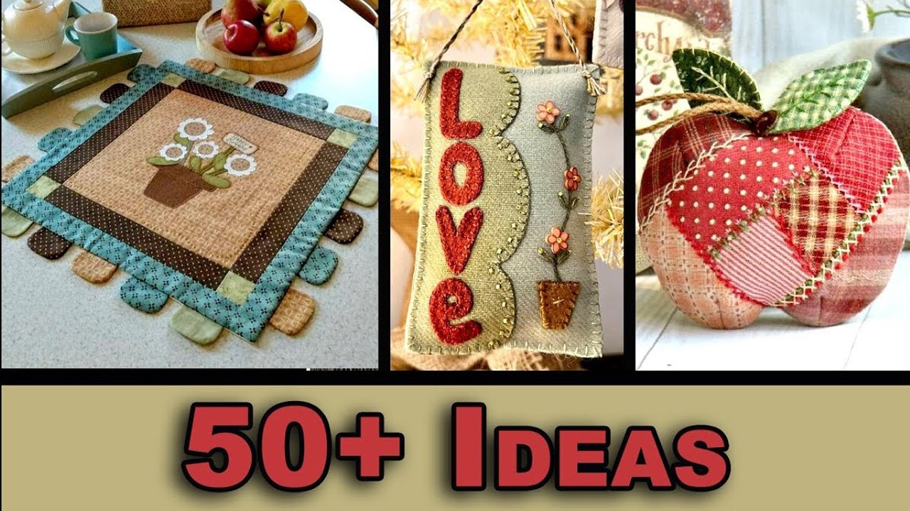 50+ Fun Sewing Projects for Home Decor | Fabric & Clothing Upcycle Ideas