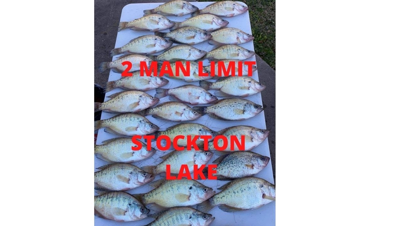 2 MAN LIMIT FALL CRAPPIE ON STOCKTON LAKE