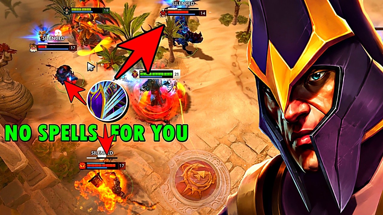 SILENCER MID is ACTUALLY BROKEN Monster Annoying Hero - Dota 2