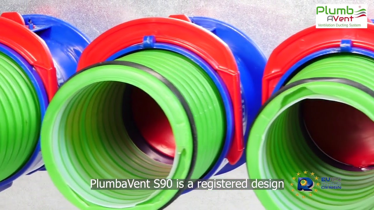 Ventilation ducting system by PlumbaVent