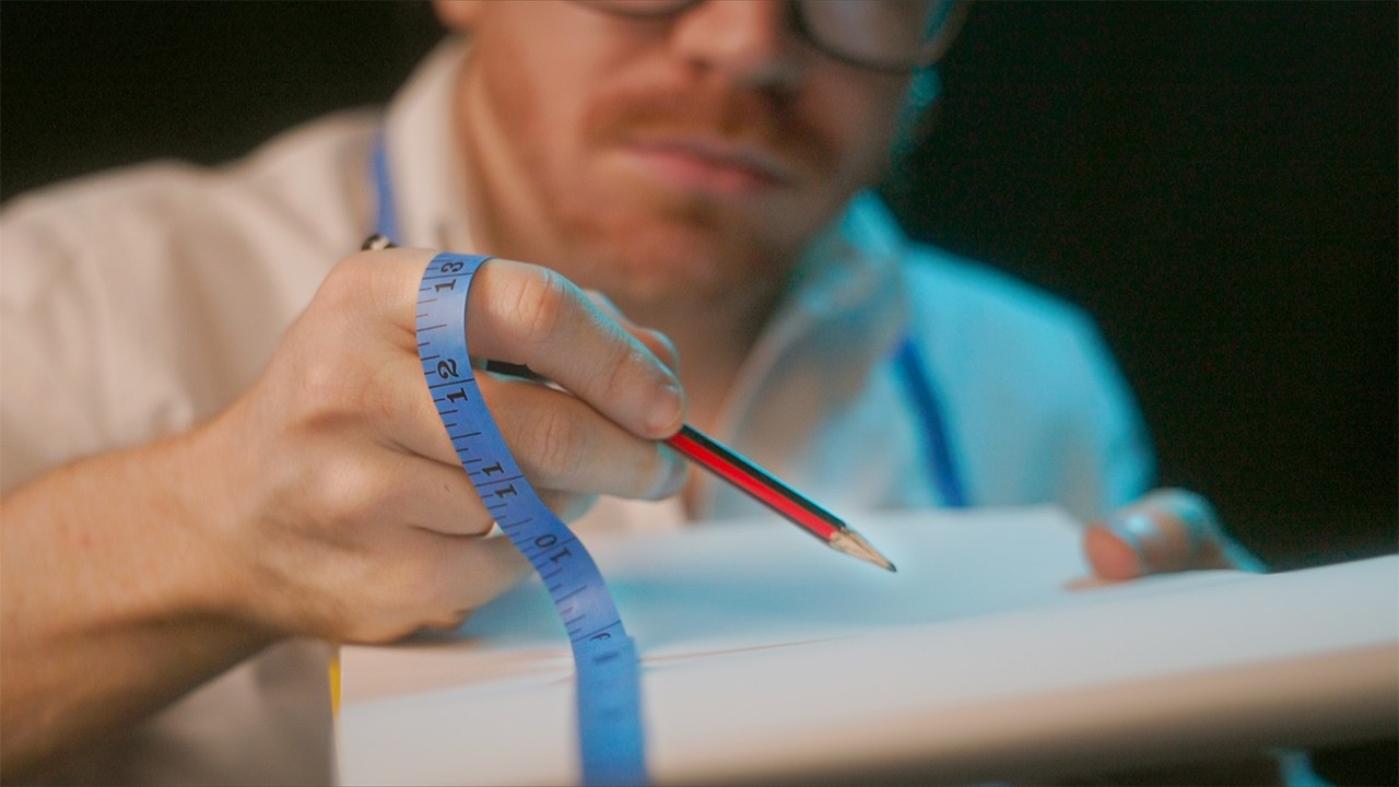 Whispered & Unintelligible ASMR Measuring And Sketching You