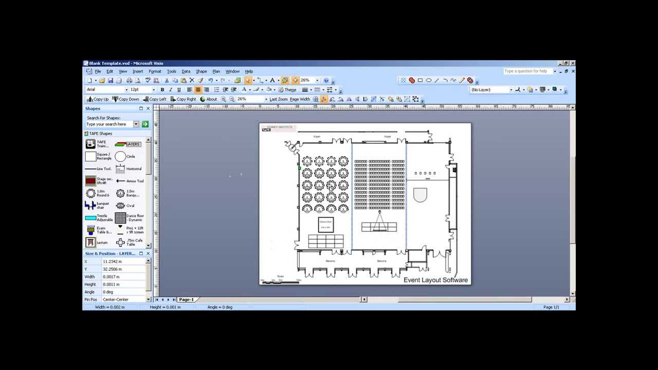 Overview on Using CADplanners Event Layout Software