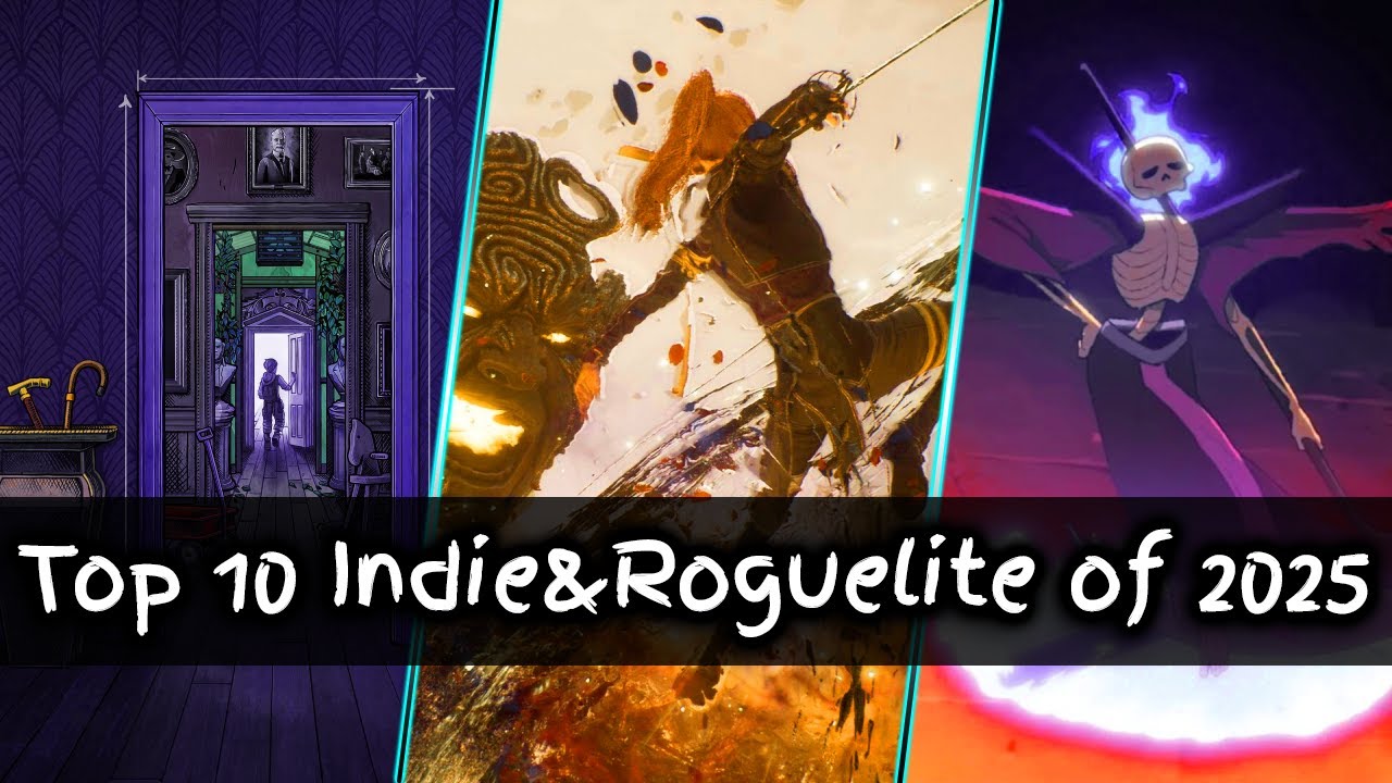 The TOP 10 Indie/Roguelike/Roguelite Games of 2025!