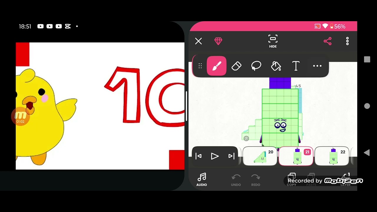 Numberblocks band in my style 5 (HALFWAY THERE!!!!!!!!)