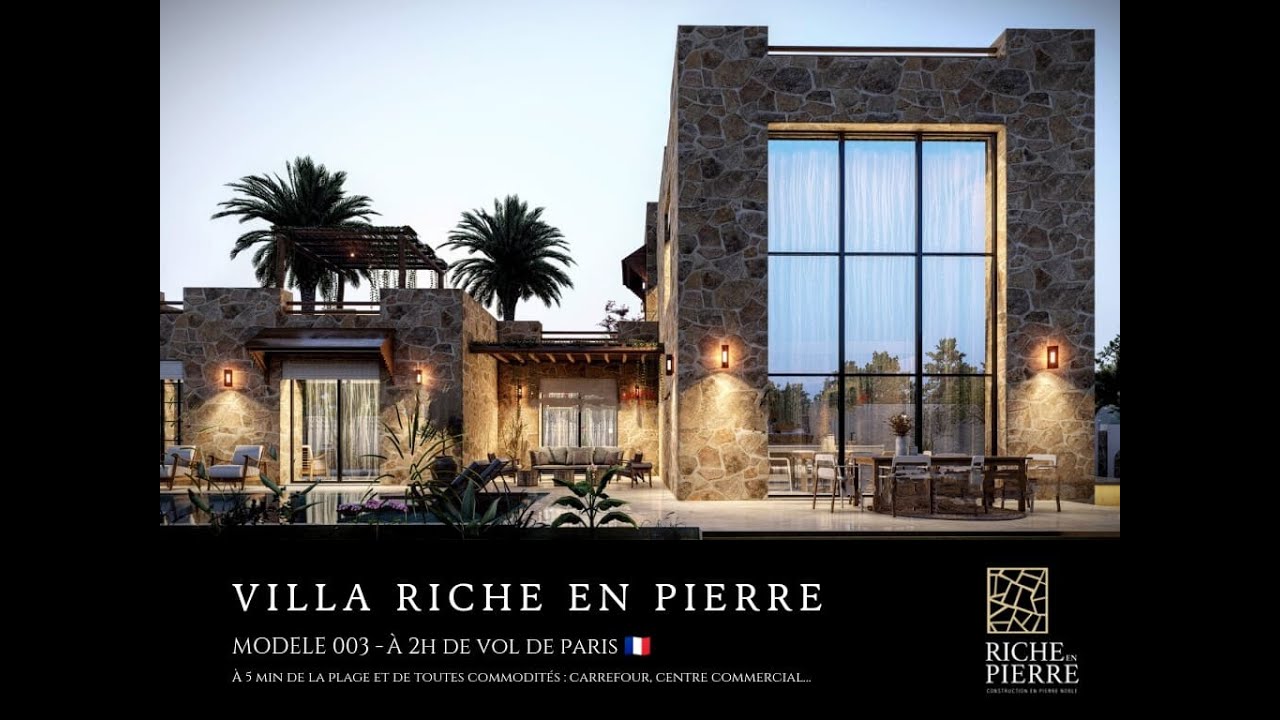 Investir à Djerba en Tunisie : Villas Piscine Ultra-Luxe et sans vis-à-vis | Avec Riche en Pierre