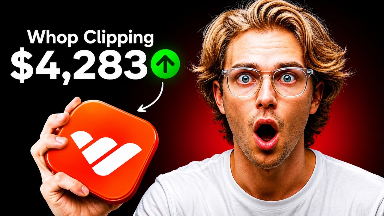 WHOP Clipping Explained! How People Are Earning Dollars by Editing Shorts (Complete Guide)