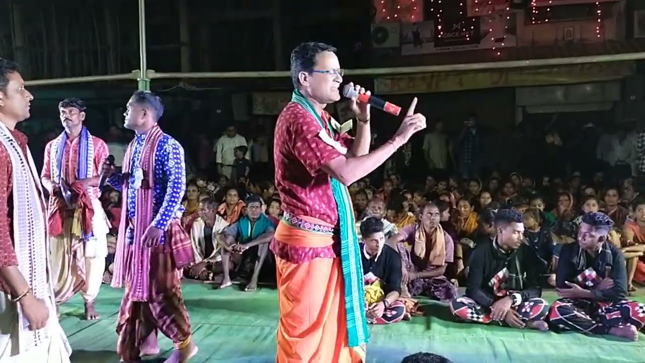 Maa pari kia  Heba//Krushnaguru Remunda master party Program //Sambalpuri Bhajan Krushna Guru/