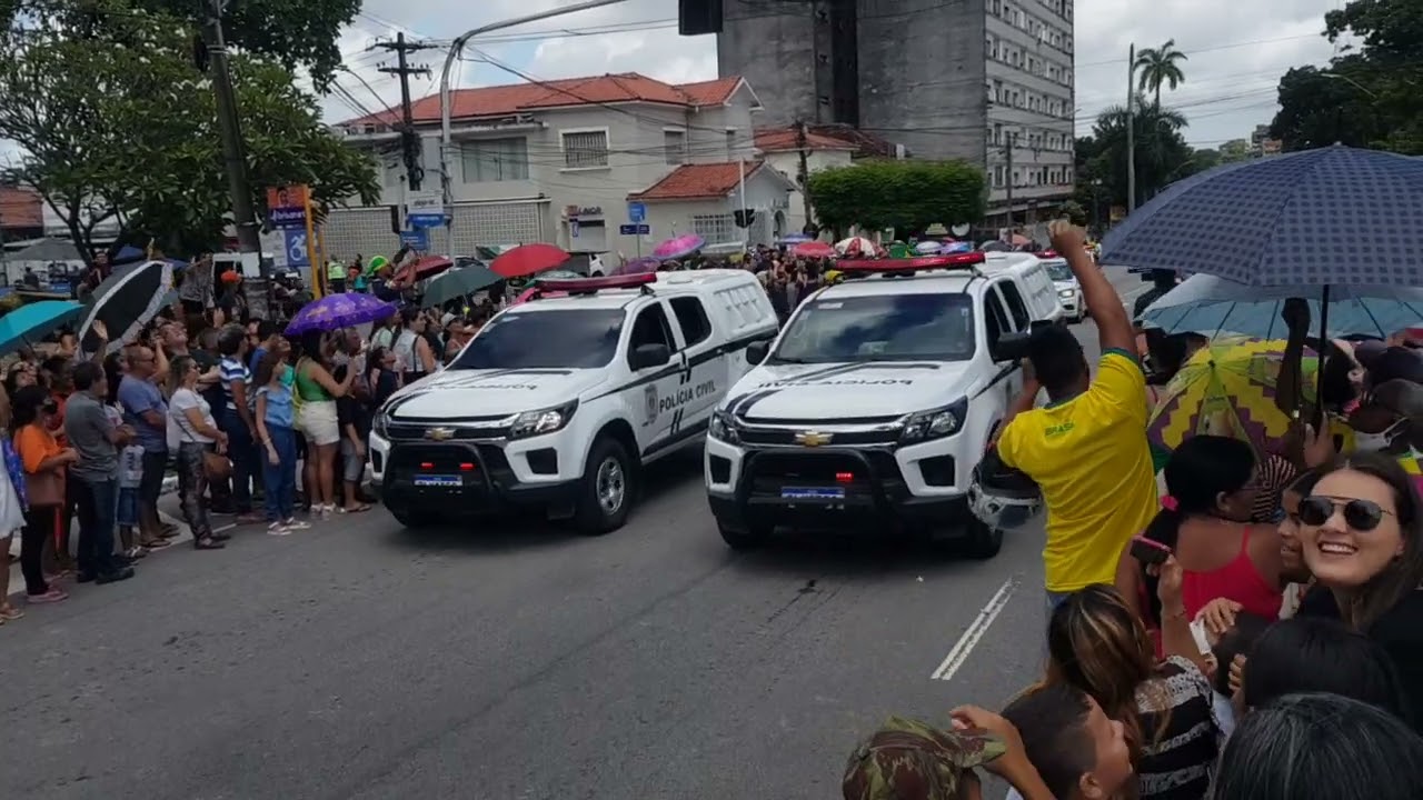 Desfile de Sete de Setembro com a Polícia Civil de João Pessoa