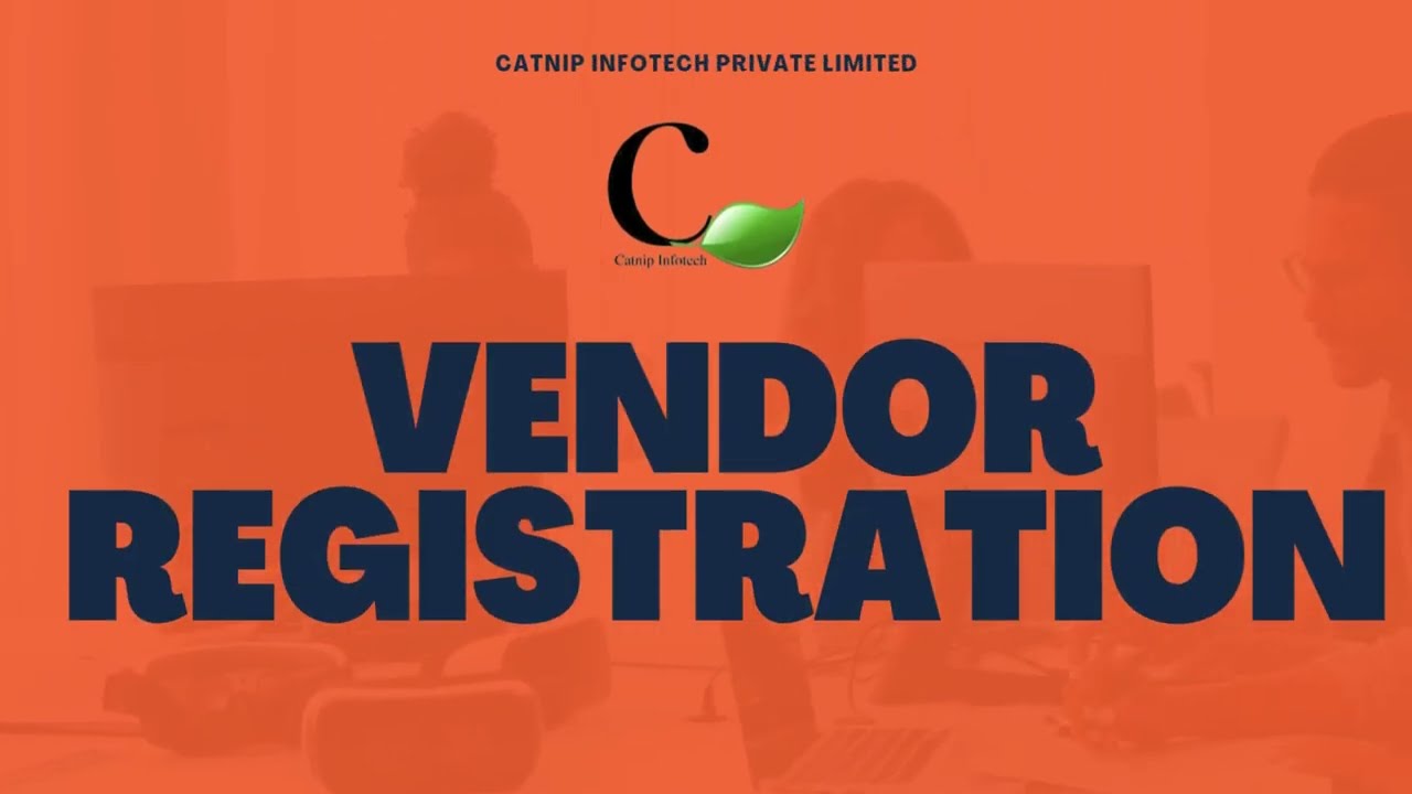 CATNIP INFOTECH || VENDOR REGISTRATION || USING SAP ||