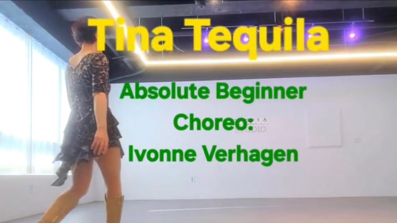 #Tina Tequila linedance #티나데킬라 #Absolute Beginner #왕초보 라인댄스 #초급라인댄스 #Choreo:Ivonne Verhagen