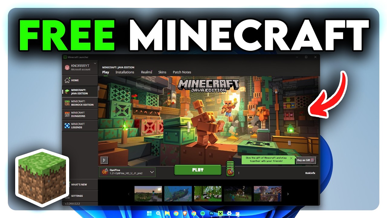 How to Get Minecraft for FREE on PC (2025)