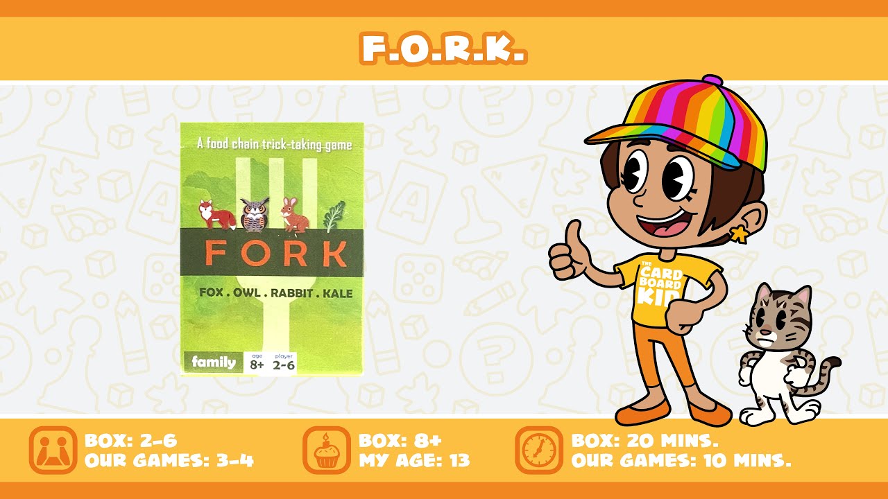 The Cardboard Kid - 356: F.O.R.K.