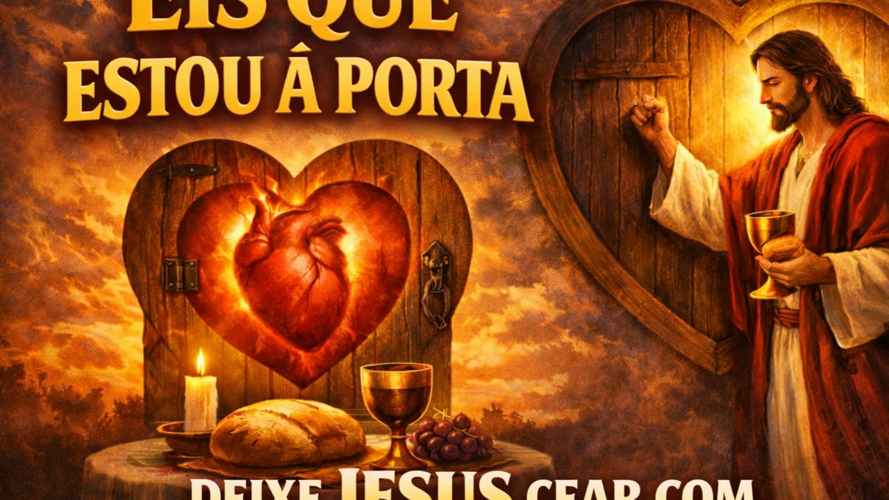 EIS QUE ESTOU À PORTA 
