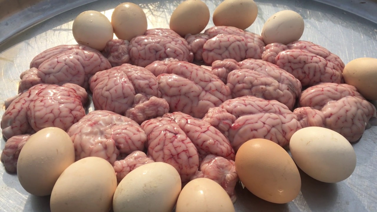 Brain with Egg Curry - Brain Egg Recipe