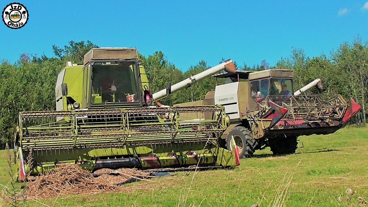 ŽNĚ 2019 / Žatva / Harvest - Sklizeň máku |Fortschritt E514 MDW & Fortschritt E514|