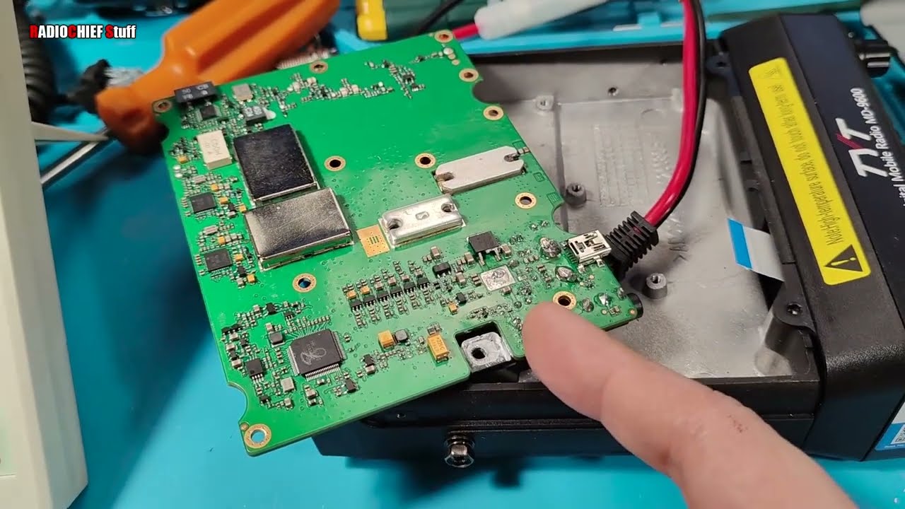 Переполюсовка TYT MD-9600! Как запустить и отремонтировать - Stuff