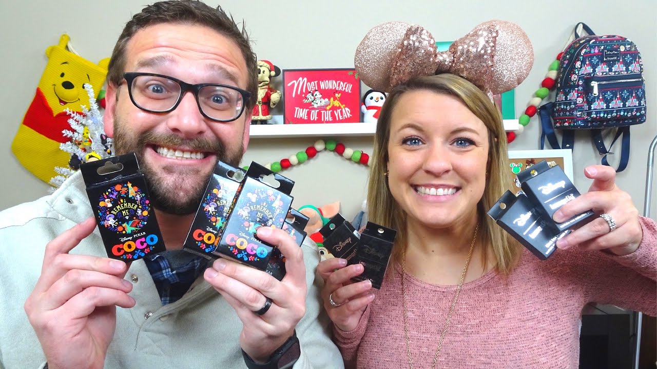 Disney Mystery Pin Unboxing!! Coco + Winnie the Pooh Loungefly Boxes | November 2020