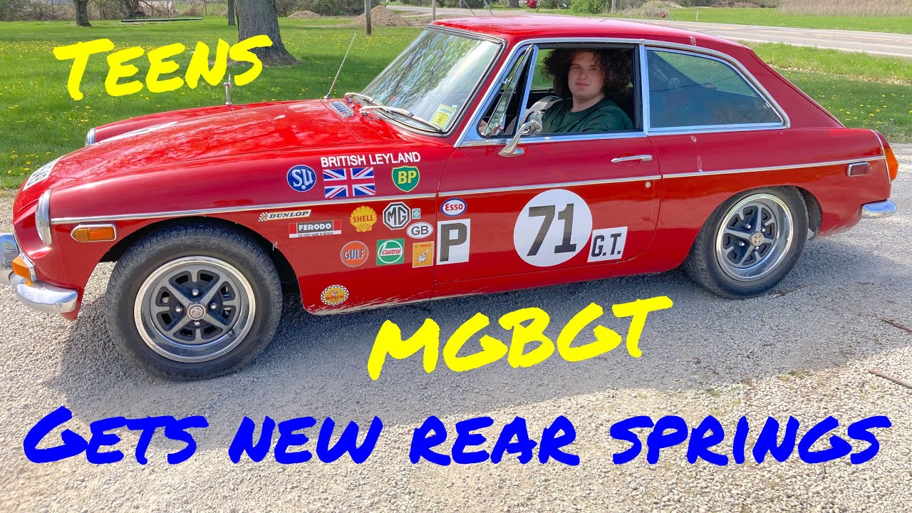 Задние листовые рессоры MGB